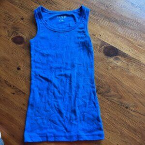 Cat & Jack Royal Blue Tank Sz M (7/8)  Soft & Sleek Basic